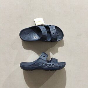 Crocs Men's and Women's Classic Couples Double Strap Cross-Tie Hollow Soft Sole